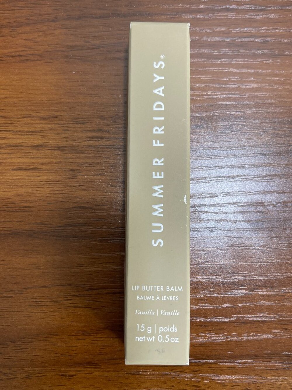 Summer Fridays Lip Butter Balm – Vanilla 0.5 oz / 15 g NEW